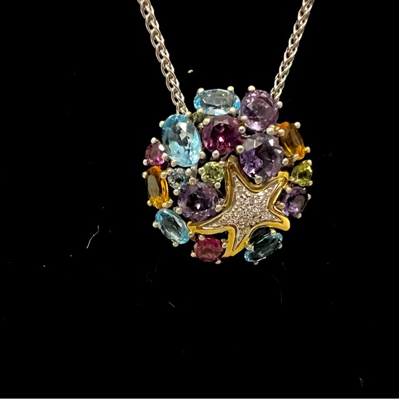 EFFY 925 Mosaic Sterling Pendant